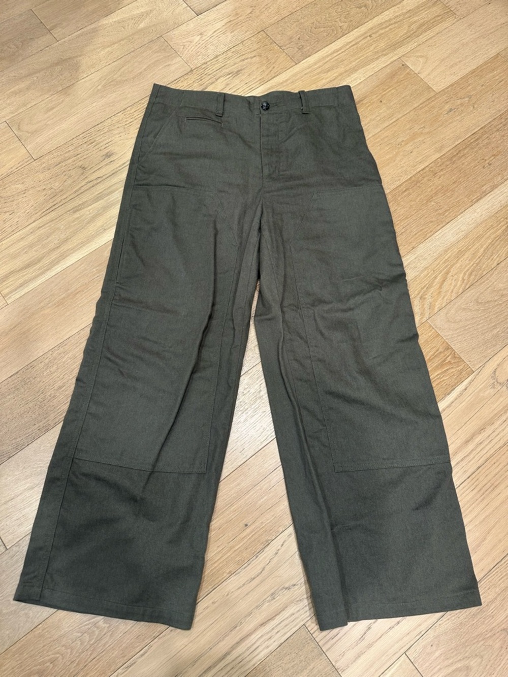 NWT Assembly New York Men’s Pants Size Large Gray Drill Casual Trousers